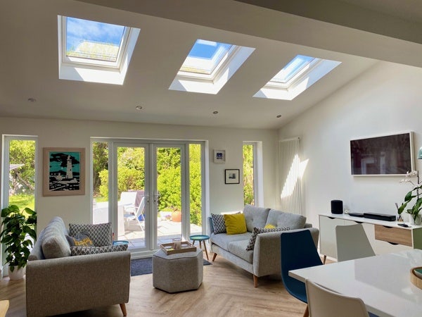 rooflite windows and french doors